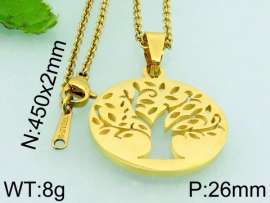 Stainless Steel Gold-plating Pendant