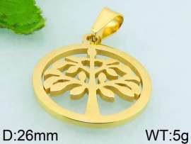 Stainless Steel Gold-plating Pendant