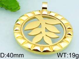 Stainless Steel Gold-plating Pendant