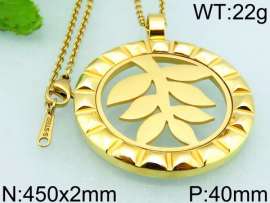 Stainless Steel Gold-plating Pendant