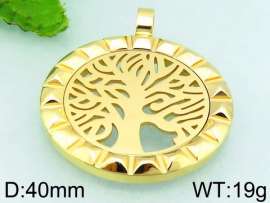 Stainless Steel Gold-plating Pendant