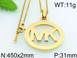 Stainless Steel Gold-plating Pendant