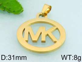 Stainless Steel Gold-plating Pendant