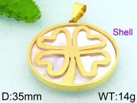 Stainless Steel Gold-plating Pendant