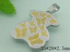 Stainless Steel Gold-plating Pendant