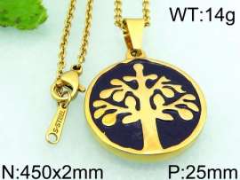 Stainless Steel Gold-plating Pendant