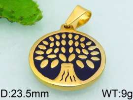 Stainless Steel Gold-plating Pendant