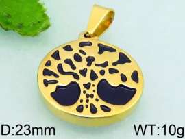 Stainless Steel Gold-plating Pendant