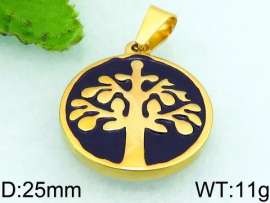 Stainless Steel Gold-plating Pendant