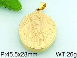 Stainless Steel Gold-plating Pendant