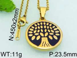 Stainless Steel Gold-plating Pendant