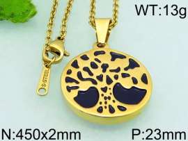 Stainless Steel Gold-plating Pendant