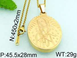 Stainless Steel Gold-plating Pendant