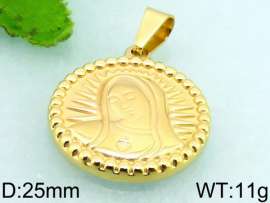 Stainless Steel Gold-plating Pendant