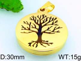 Stainless Steel Gold-plating Pendant