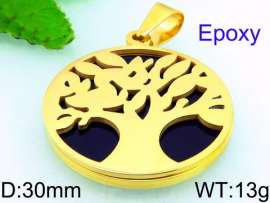 Stainless Steel Gold-plating Pendant