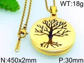 Stainless Steel Gold-plating Pendant
