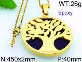 Stainless Steel Gold-plating Pendant