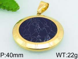 Stainless Steel Gold-plating Pendant