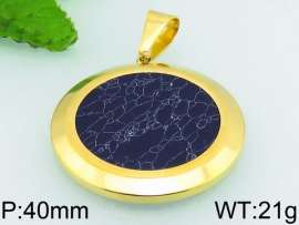 Stainless Steel Gold-plating Pendant