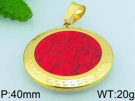 Stainless Steel Gold-plating Pendant
