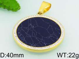 Stainless Steel Gold-plating Pendant