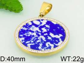 Stainless Steel Gold-plating Pendant