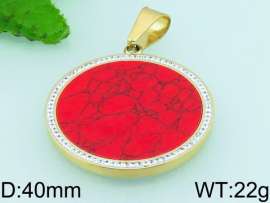 Stainless Steel Gold-plating Pendant