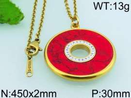 Stainless Steel Gold-plating Pendant