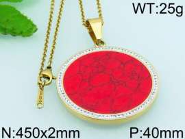 Stainless Steel Gold-plating Pendant