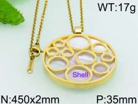 Stainless Steel Gold-plating Pendant