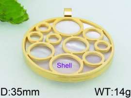 Stainless Steel Gold-plating Pendant