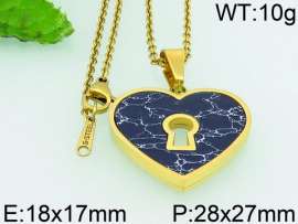 Stainless Steel Gold-plating Pendant