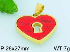 Stainless Steel Gold-plating Pendant