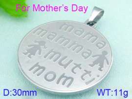 Stainless Steel Popular Pendant