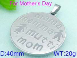 Stainless Steel Popular Pendant