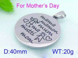 Stainless Steel Popular Pendant