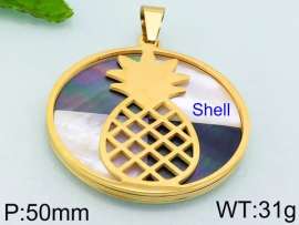 Stainless Steel Gold-plating Pendant