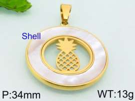 Stainless Steel Gold-plating Pendant