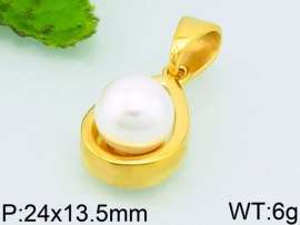 Stainless Steel Gold-plating Pendant