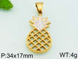 Stainless Steel Gold-plating Pendant