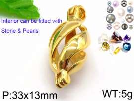 Stainless Steel Gold-plating Pendant
