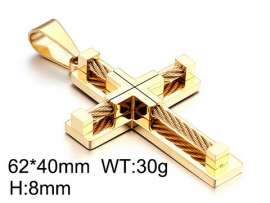 Stainless Steel Cross Pendant