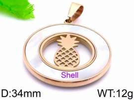 SS Rose Gold-plating Pendant