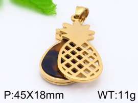 Stainless Steel Gold-plating Pendant