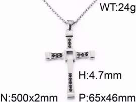 Stainless Steel Cross Pendant