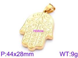 Stainless Steel Gold-plating Pendant