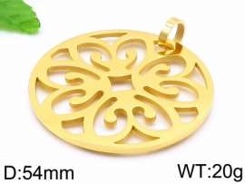 Stainless Steel Gold-plating Pendant