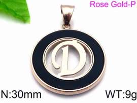 SS Rose Gold-plating Pendant
