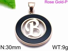 SS Rose Gold-plating Pendant